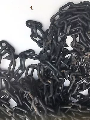 Black Plastic Garden Ornamental Chain Total 30 Mtr • £38