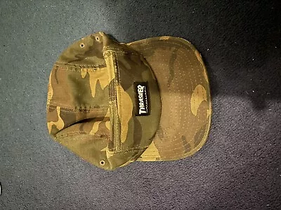 Thrasher Camo Adjustable Hat Cap • £25