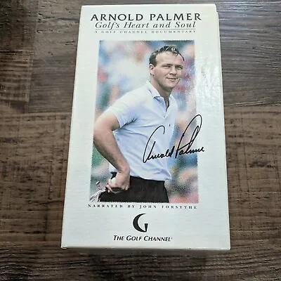 Arnold Palmer: Golfs Heart And Soul VHS 1999 3-Tape Golf Channel Box Set NICE • $14.50