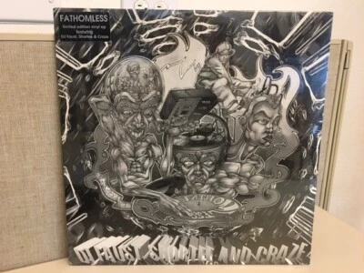 $20 • Buy DJ Faust, Shortee & Craze - Fathomless Vinyl 12  EP (New/Sealed) Bomb Hip Hop