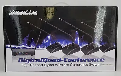 VocoPro DigitalQuad-Conference - Four Channel Digital Wireless Conference System • $150