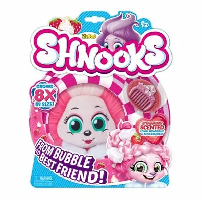 $12.99 • Buy Zuru Shnooks Berrie Soft Plush Toy With Accessories - Strawberry Scented NEW