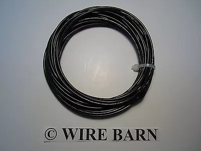 Mtw 12 Awg Gauge Black Stranded Copper Wire 25 Feet Machine Tool Wire- Usa Made • $14.99