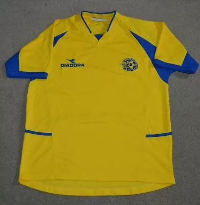 Vtg Maccabi Tel-Aviv Diadora Soccer Football Jersey Large Israel • $39.95