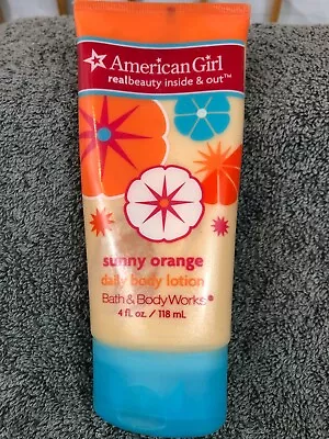 American Girl Bath & Body Works Sunny Orange Daily Body Lotion 4 Fl. Oz. • $29