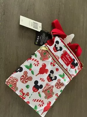 Disney Christmas Loungefly Small Crossbody Purse • $12.50