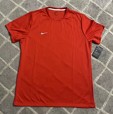 NIKE Mens Park VI S/S Jersey Shirt | Red | 899915 657 | NWT • $14.99