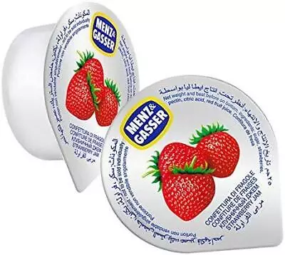 Menz & Gasser Strawberry Jam Portions 100 X 20g • £14.47