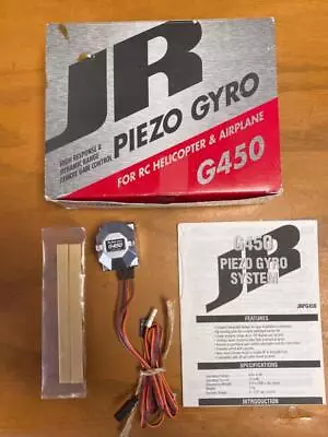 Jr Piezo Gyro G450 For Rc Helicopter & Airplane. • $55