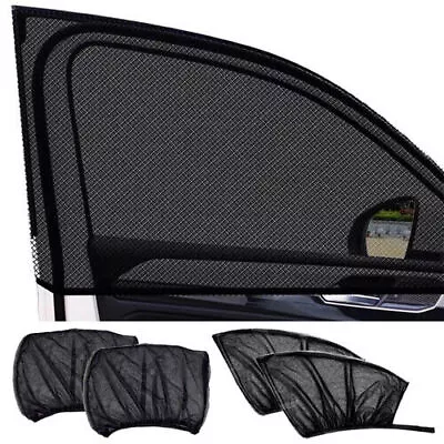 4x Car Side Window Sun Shade Cover Visor Mesh Shield UV Block Screen For SUV • $8.99