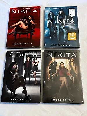 Nikita 2010 TV Series Complete 4 Seasons On DVD 2 Sealed • $50