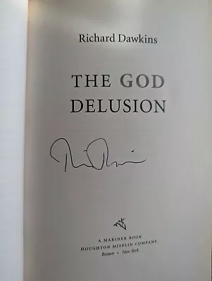 The God Delusion By Richard Dawkins (SIGNED Copy) • $28.95