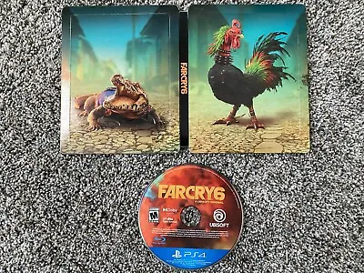 Far Cry 6 Edition SteelBook PlayStation 4 2021 PS4 • $19.95