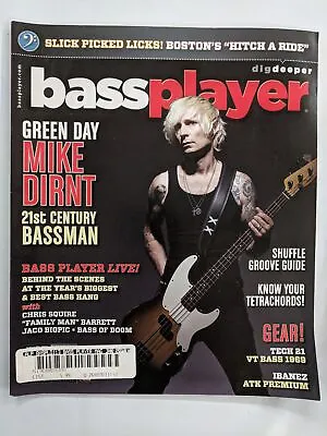 Bass Player Magazine January 2012 Green Day Mike Dirnt-M318 • $11.99