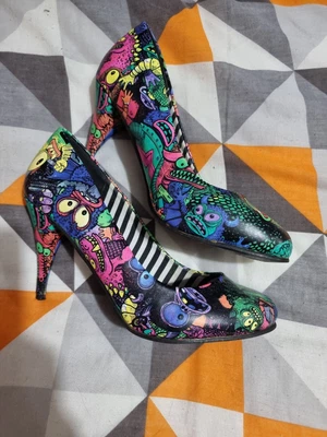 £20 • Buy Iron Fist Monster Heels Size 7