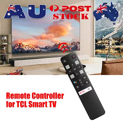 For TCL TV Remote RC802V FUR7 FMR2 FUR5 Replacement Smart TV Netflix ~ • $8.69