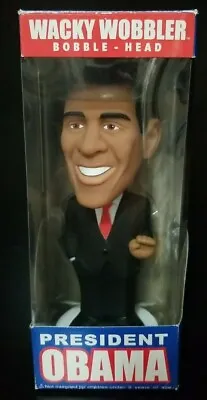 Wacky Wobbler President Obama Bobblehead Funko 2009 • $14.95