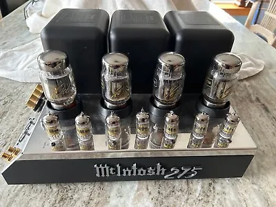 Mcintosh Mc275 Tube Amplifier Mkv Gold Lion Kt88 Original Box/cage Excellent • $4500