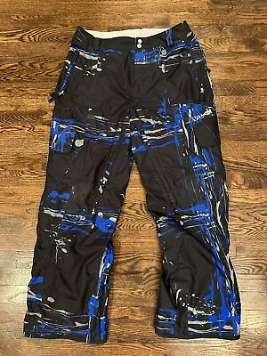 Volcom Nimbus Pants Graphic Ski Snowboard Pockets Mens L • $49.99