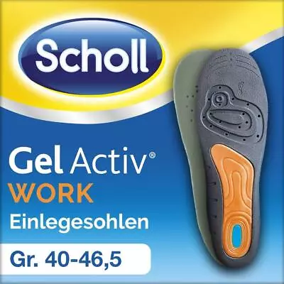 Scholl Insole Gel Activ Everyday  Work Insoles Men & Women • £6.95