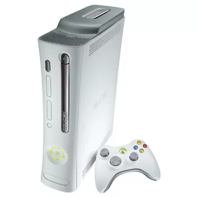 Microsoft Xbox 360 Pro 20GB Console - Matte White • $45.50