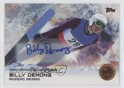 2014 US Olympic & Paralympic Team And Hopefuls Bronze /50 Billy Demong #23 Auto • $9.74