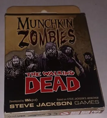 Munchkin Zombies Walking Dead Card Game Expansion Cards SEALED • $15