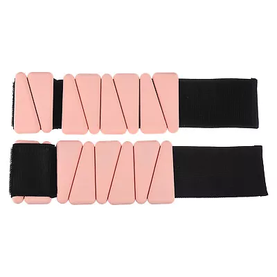 Adjustable Wrist Ankle Weights 2lbs Total (1lb Each) Workout Leg Weights Pink • $33.87