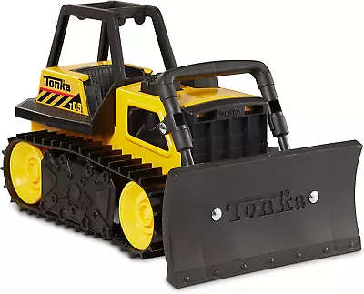 Tonka Steel Bulldozer Vehicle Yellow • $85.64