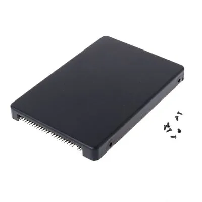 Mini MSATA SSD Hard Disk To 44Pin IDE Adapter With Enclosure For Case 2.5  • £12.29