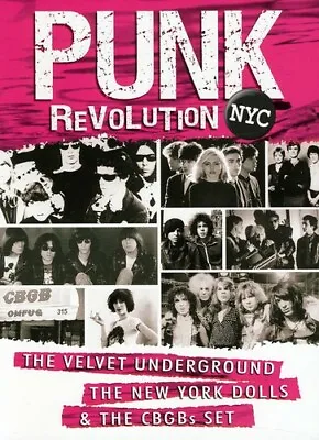 Punk Revolution Nyc: Velvet Underground The New York Dolls And The CBGB's [New D • $21.47