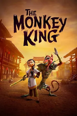 The Monkey King 2023 Movie Animation Action Adventure Wall Art - POSTER 20 X30  • $23.99