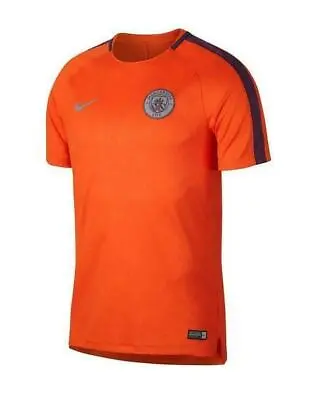 NEW Manchester City Nike Soccer Performance Squad GX Training Jersey 921242 L • $43.03