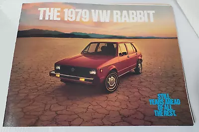 1979 VW Volkswagen Rabbit Original Car Dealership Sales Brochure Catalog • $9.97