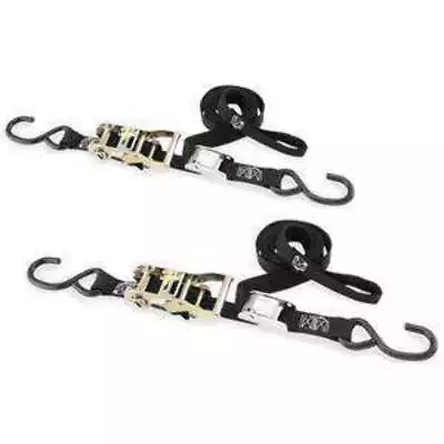 MOTORCYCLE TIE DOWNS W/RATCHET & CAM | RatchetStrap.com • $32.95