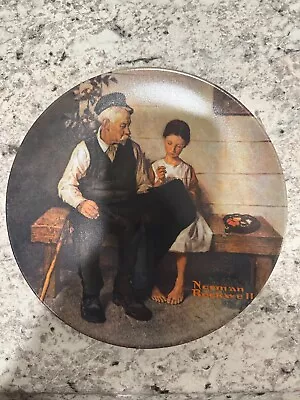 1854 Knowels Set Of 7 Norman Rockwell Plates • $125