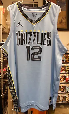 Ja Morant #12 (2XL) Memphis Grizzlies Swingman Jersey Statement Edition • $29.95