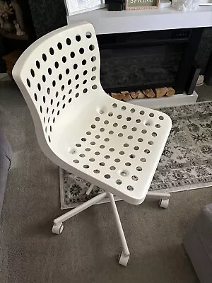 Ikea Sporren/Skalberg Swivel Desk Office Chair White • £20