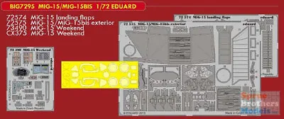 EDUBIG7295 1:72 Eduard BIG ED MiG-15 / MiG-15bis Fagot PE Super Set (EDU Kit) • $46.79