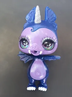 Poopsie Sparkly Critters Series Midnight Purple Bat Unicorn Figure Rare • £19.99