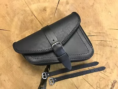 $149.88 • Buy Leather Bag Vrod HD Harley Davidson Muscle Black V Rod Night Rod Vrsca Vrscb New
