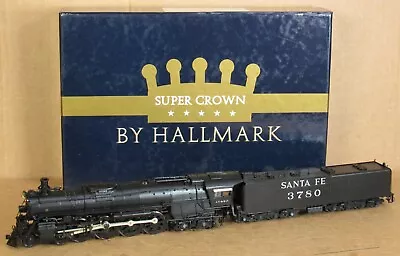 Hallmark Santa Fe 4-8-4 Northern #3780 Steam Engine DCC/SD *F/P BRASS* HO-Scale • $999.99