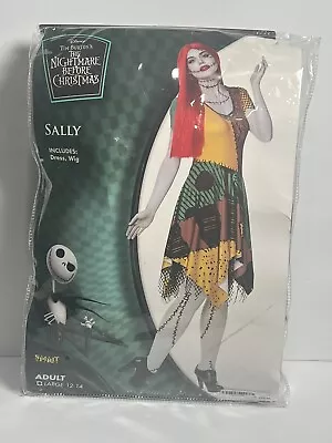 $49 • Buy The Nightmare Before Christmas Sally Adult Costume Dress Size Large (12-14)