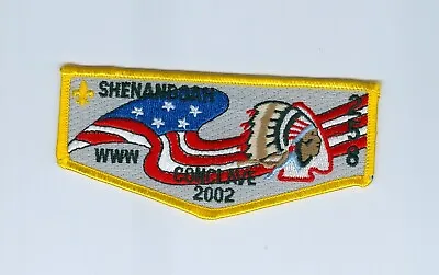 OA  Lodge 258 Shenandoah 2002 Conclave Flap • $3.15