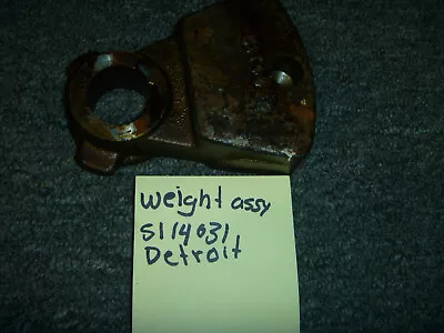 Detroit Diesel 671 Engine Cam Balance Weight Assembly 5114031 OEM New • $79.08