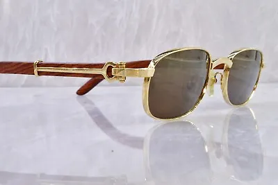 $3149.99 • Buy Vintage Cartier Camarat Sunglasses C Decor 51/22 With Box Circa Early 2000s
