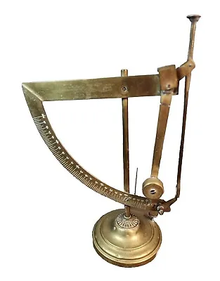 Antique Brass Iron Textile Engineer Scale Balance Industrial • $139.95