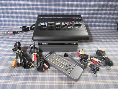 Videonics Video Equalizer Model VE-1 NTSC & Control Unit + Remote FREE SHIPPING. • $174.99