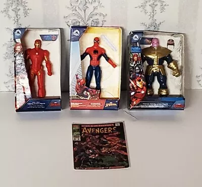 Dollhouse Miniature Marvel Avenger Toys Action Figures Lot Spider-Man Ironman  • $3.95