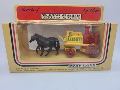 £4.85 • Buy Lledo Days Gone Lake City Fire Water Pump Wagon With Fire Men To Fit Inside